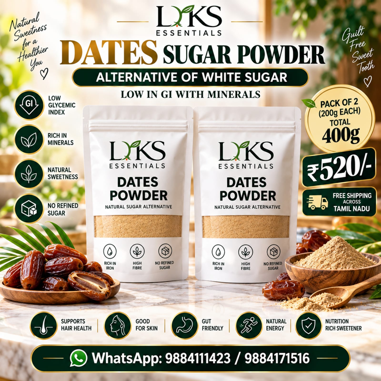Dates Sugar Powder — image 1